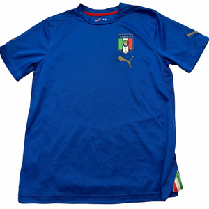 Puma Kids Royal Blue Italy Italia Soccer Football Jersey